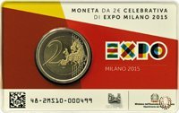 2 Euro 2015 EXPO Milano 2015 2015