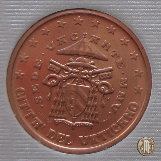 2 centesimi di Euro 2005 (Roma)