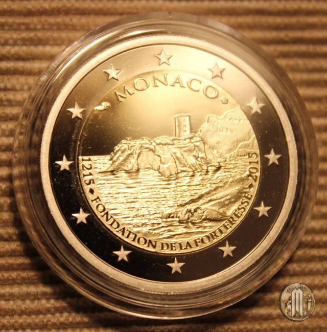 2 Euro 2015 - 800° anniv. costruzione fortezza della Rocca 2015 (Parigi)