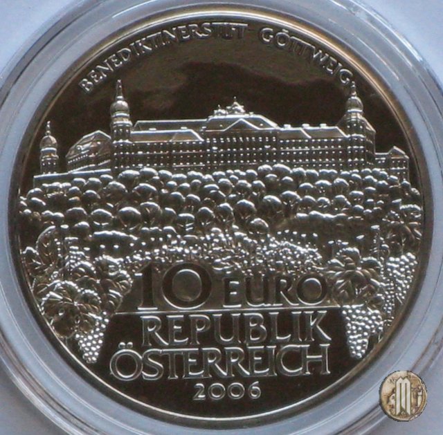 10 Euro 2006 Abbazia di Göttweig 2006 (Vienna)