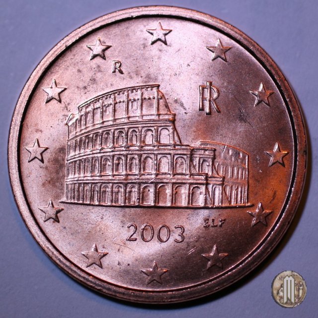 5 centesimi di Euro 2003 (Roma)