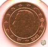 1 centesimo di Euro 2002 (Bruxelles)