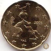 20 centesimi di Euro 2005 (Roma)