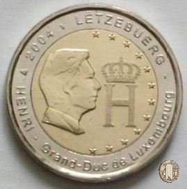 2 Euro 2004 Effige e Monogramma del Granduca Henri 2004 (Utrecht)