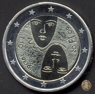 2 Euro 2006 100° Anniversario della Riforma del Parlamento 2006 (Vantaa)