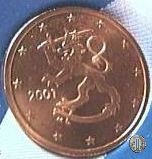 2 centesimi di Euro 2001 (Vantaa)