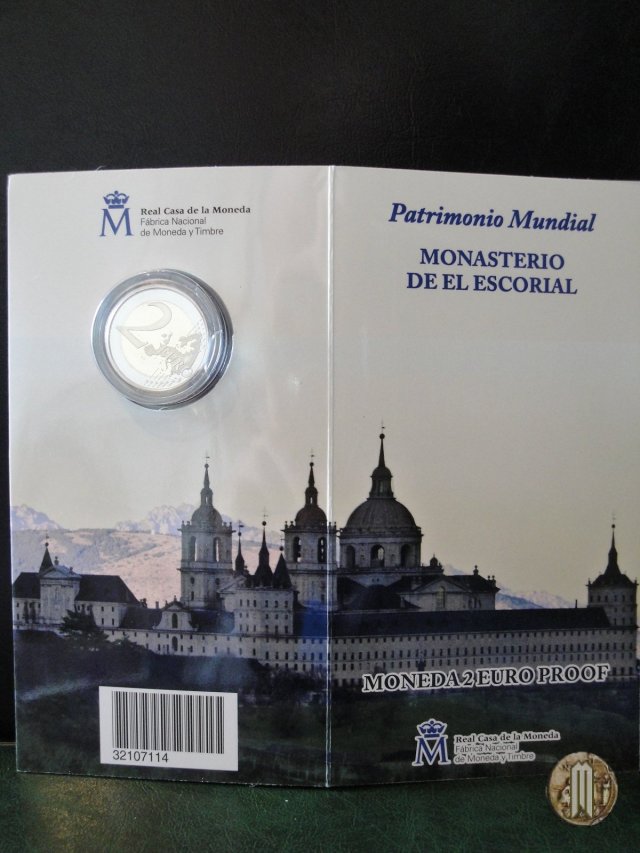 2 Euro 2013 Monastero di San Lorenzo del Escorial 2013 (Madrid)