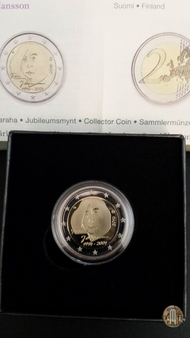 2 Euro 2014 centenario della nascita di Tove Jansson 2014 (Vantaa)