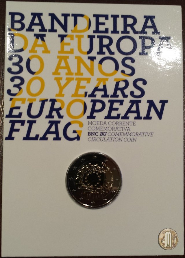 2 Euro 2015 30° Anniversario della bandiera europea 2015