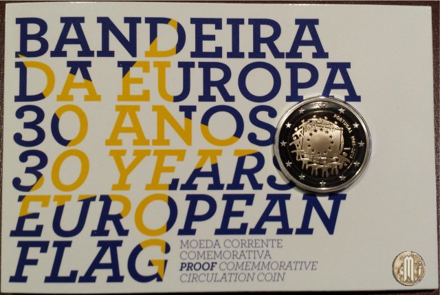 2 Euro 2015 30° Anniversario della bandiera europea 2015