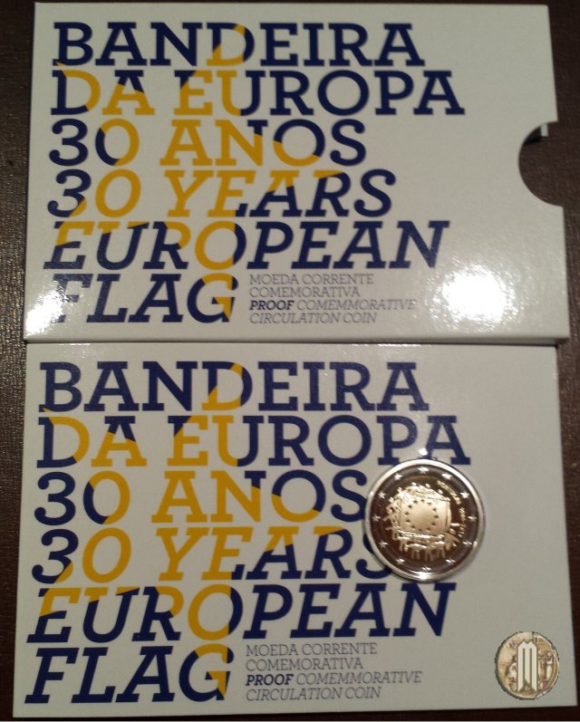 2 Euro 2015 30° Anniversario della bandiera europea 2015