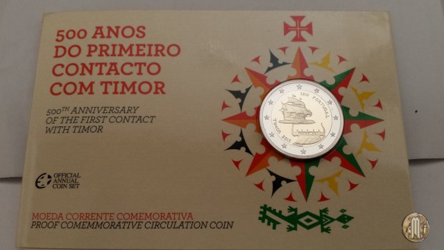 2 Euro 2015 500° anniv. primi contatti con Timor 2015