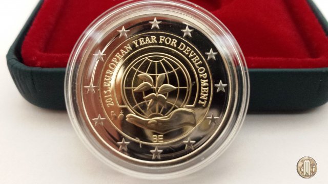 2 Euro 2015 Anno europeo dello sviluppo 2015