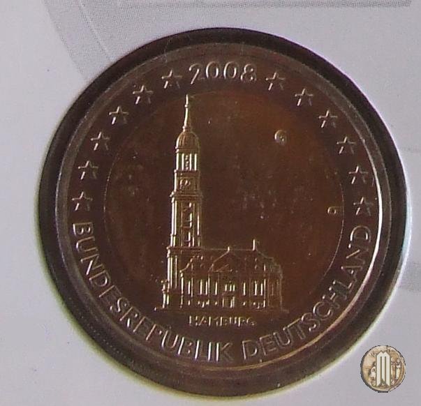 2 Euro 2008 Hamburg: St. Michaeliskirche 2008 (Karlsruhe)