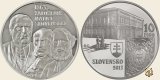 10 euro 2013 150° anniversario della fondazione della Matica Slovenská 2013 (Kremnica)