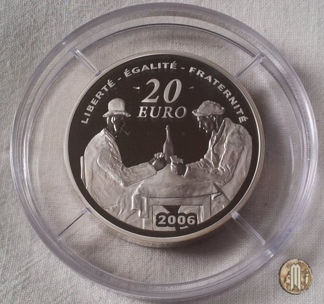 20 Euro 2006 100° Anniversario della morte di Paul Cézanne 2006 (Parigi)