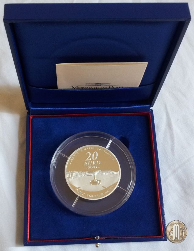 20 Euro 2007 330° Anniversario della nascita di Stanislaus Leszczynski 2007 (Parigi)