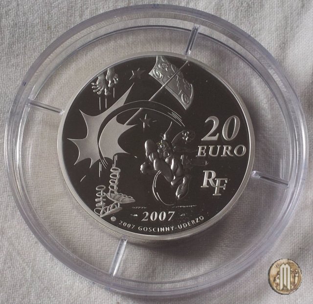 20 Euro 2007 50 Anni de <i>Asterix il Gallico</i> - La carica del villaggio 2007 (Parigi)