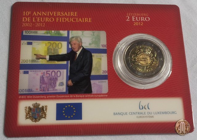 2 Euro 2012 10 anni di banconote e monete in euro 2012 (Utrecht)