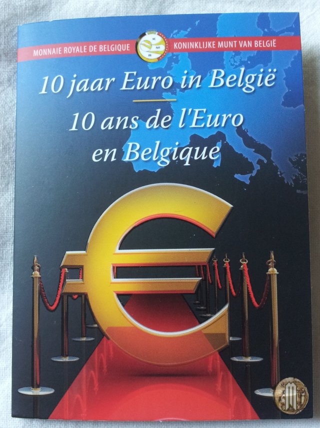 2 Euro 2012 10 anni di banconote e monete in euro 2012 (Bruxelles)