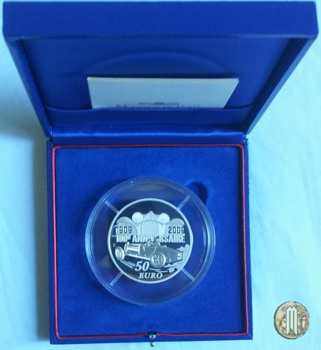 50 Euro 2009 Grandi Industriali - Ettore Bugatti 2009 (Parigi)