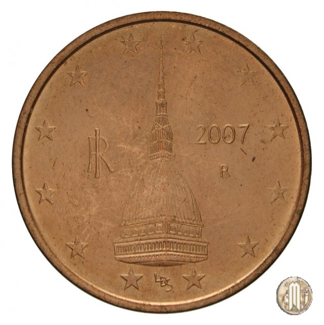 2 centesimi di Euro 2007 (Roma)