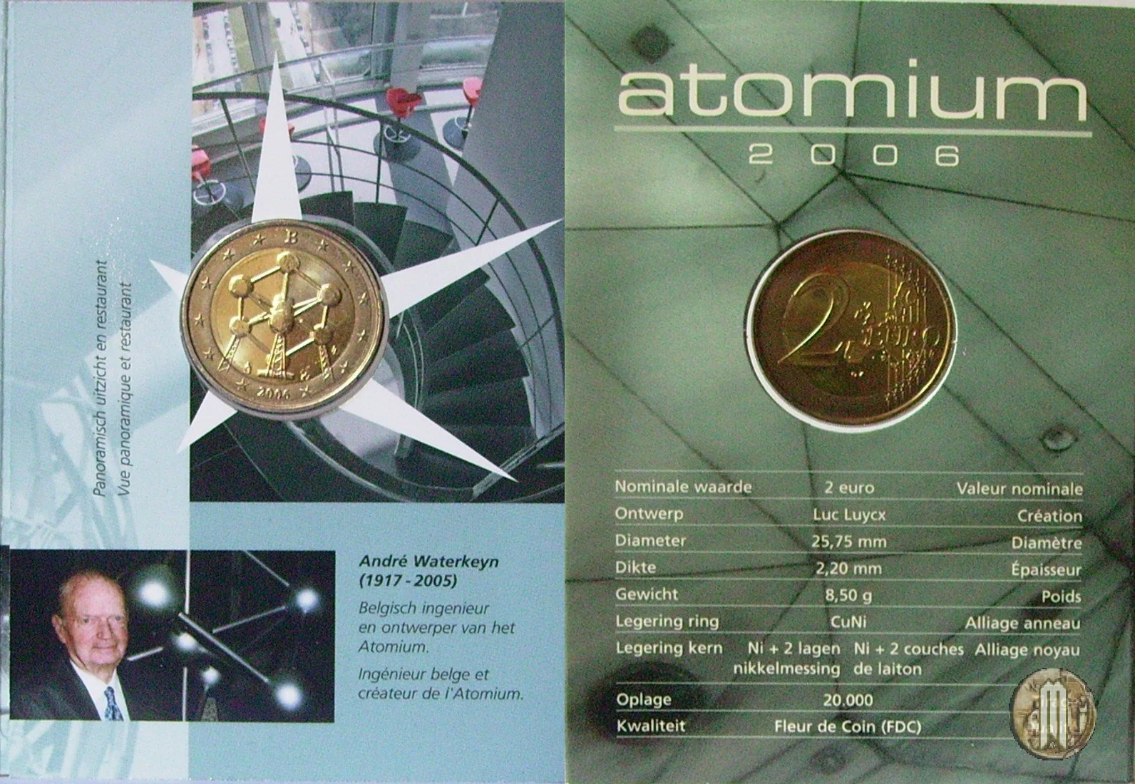 2 Euro 2006 Atomium 2006 (Bruxelles)