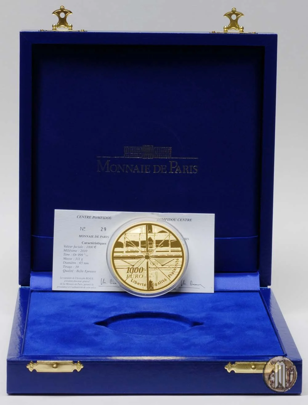 1000 Euro 2010 Centro Georges Pompidou 2010 (Parigi)