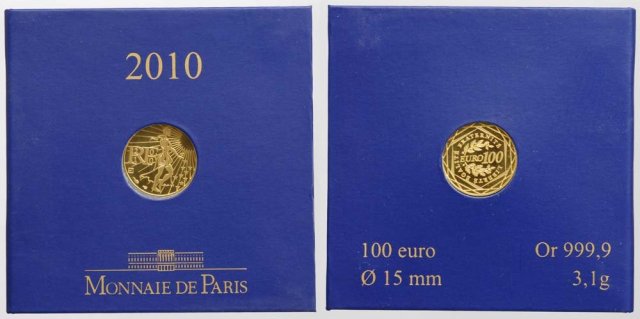 100 Euro 2010 Marianne 2010 (Parigi)