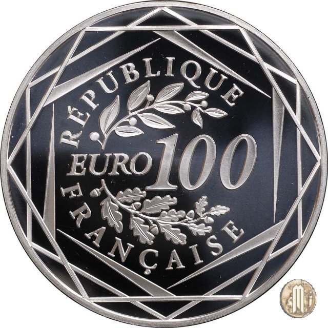 100 Euro 2011 Euro in Oro e Argento - Ercole 2011 (Parigi)