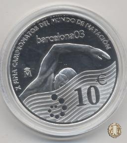 10 Euro 2003 X FINA Campionati Mondiali di Nuoto 2003 (Madrid)