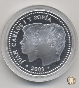 10 Euro 2003 XXV Anniversario della Costituzione spagnola 2003 (Madrid)