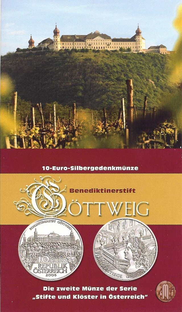 10 Euro 2006 Abbazia di Göttweig 2006 (Vienna)