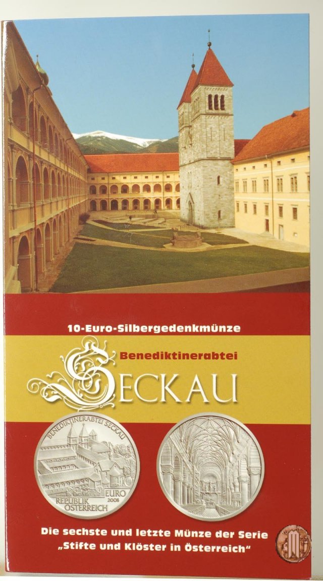 10 Euro 2008 Abbazia di Seckau 2008 (Vienna)