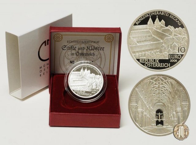 10 Euro 2008 Abbazia di Seckau 2008 (Vienna)