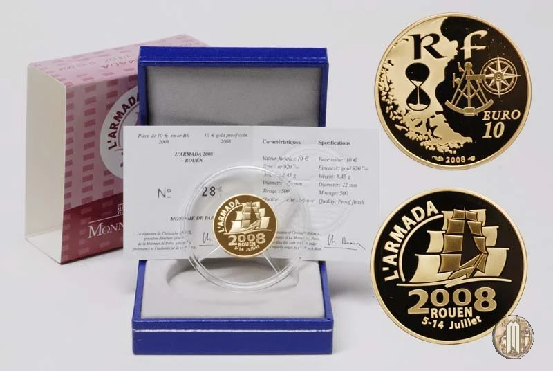 10 Euro 2008 Armada Rouen 2008 (Parigi)