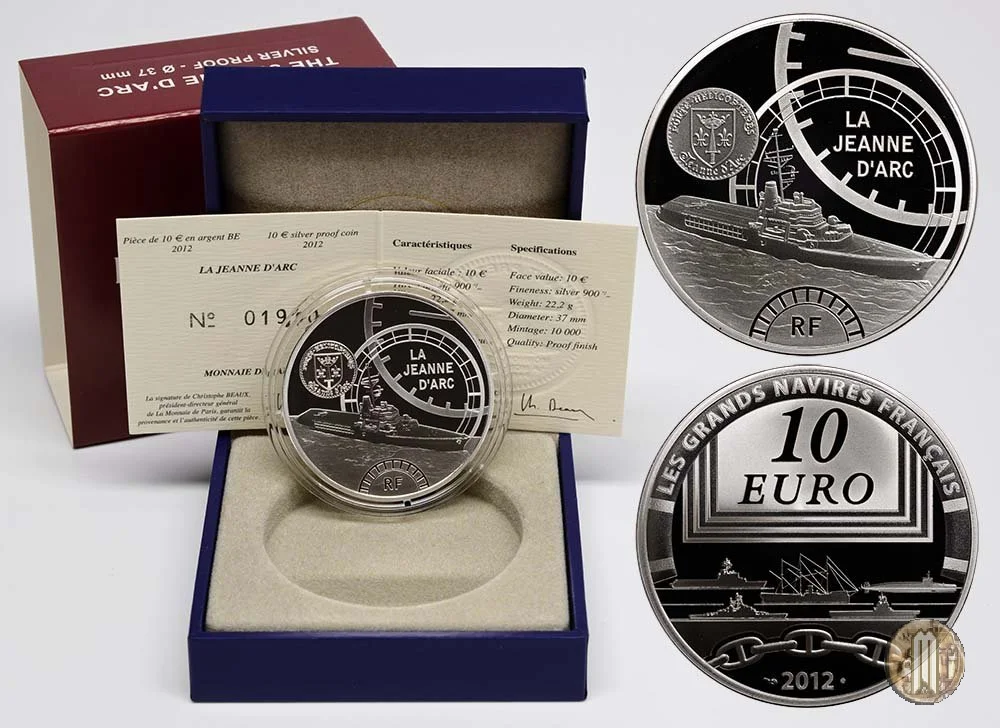 10 euro 2012 La Jeanne dArc 2012 (Parigi)