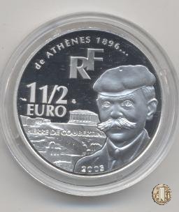 1 1/2 2003 Euro Da Atene 1896 ad Atene 2004 2003 (Parigi)