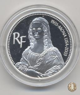 1 1/2 Euro 2003 500° Anniversario de la <i>Gioconda</i> 2003 (Parigi)