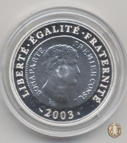 1 1/2 Euro 2003 Bicentenario del Franco germinale 2003 (Parigi)