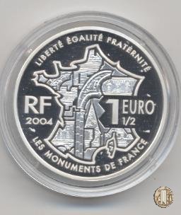 1 1/2 Euro 2004 Serie monumenti di Francia - Avignone 2004 (Parigi)