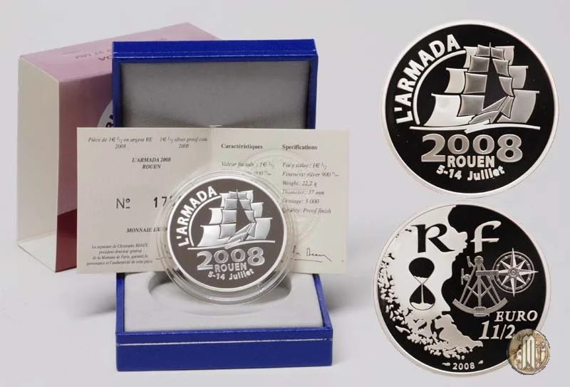 1 1/2 Euro 2008 Armada Rouen 2008 (Parigi)