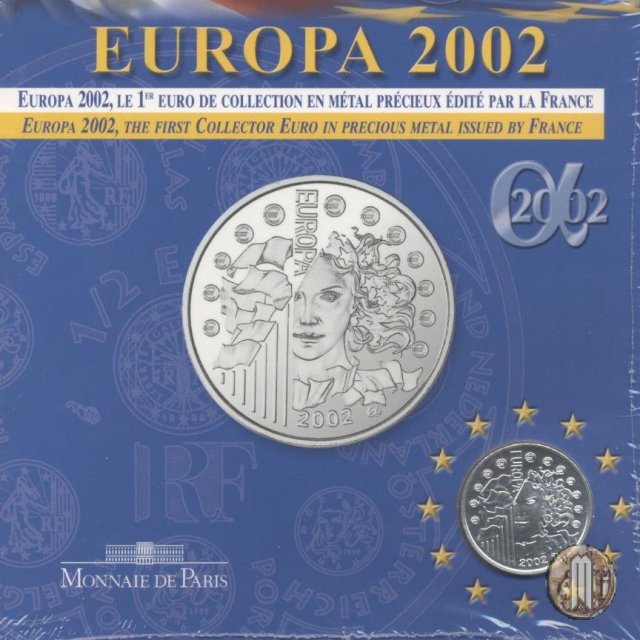 1/4 Euro 2002 Europa 2002 (Parigi)