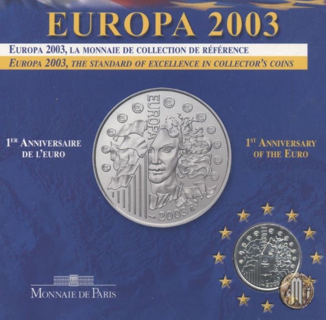 1/4 Euro 2003 Europa 2003 (Parigi)