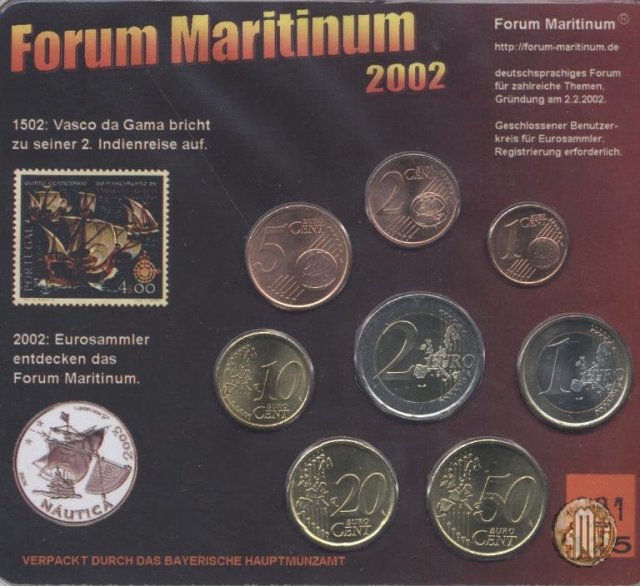 2002 - Bayerische Hauptmünzamt München 2002 (Monaco)