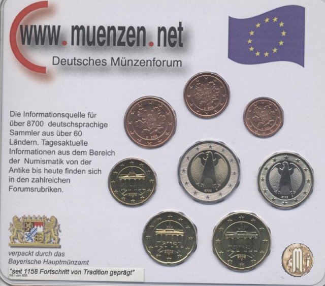 2002 - Bayerische Hauptmünzamt München 2002 (Monaco)