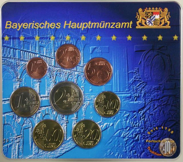 2002 - Bayerische Hauptmünzamt München 2002 (Monaco)