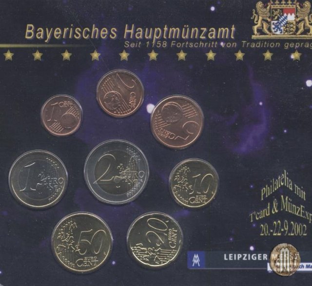 2002 - Bayerische Hauptmünzamt München 2002 (Monaco)