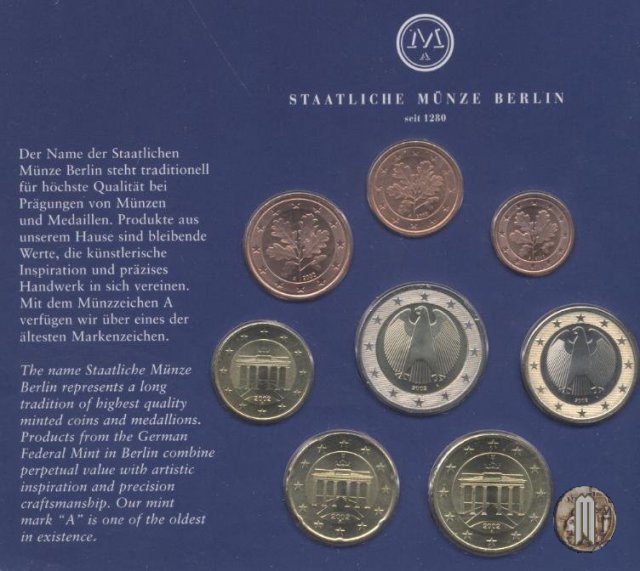 2002 - Staatliche Münze Berlin 2002 (Berlino)