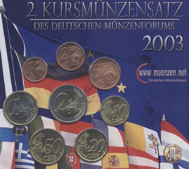 2003 - Bayerische Hauptmünzamt München 2003 (Monaco)